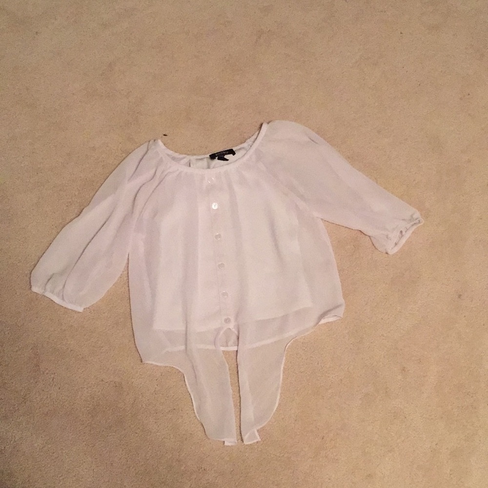 A quarter sleeve kids fancy shirt.